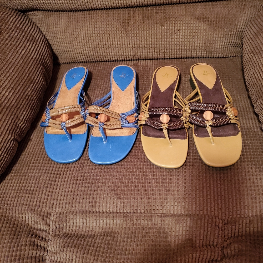life stride sandals with designs